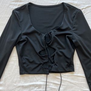 Lace-up Top